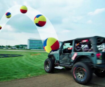 High Speed Sports Battle | Dude Perfect