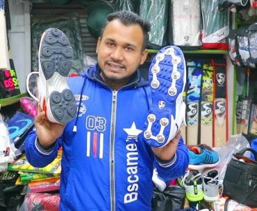 Cricket Stile Spike Shoes - Jogging Running Shoes Wholesale/Retail Price in Sports Market Bangladesh