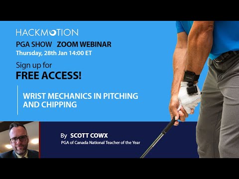 Lead wrist mechanics in pitching and chipping – Scott Cowx Lead wrist mechanics in pitching and chipping - Scott Cowx