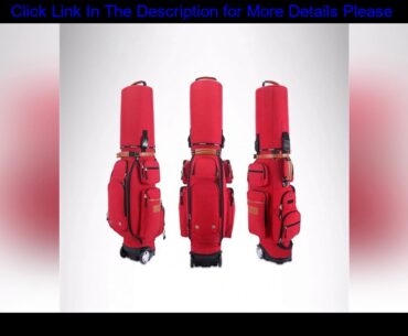 #Best Authentic Golf Pulley Bag Multifunctional Tug Standard Bag Larger Capacity Wheel Golf Cart Ca