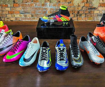 TOP 10 - Cristiano Ronaldo CR7 Football Boots (2003-2018)