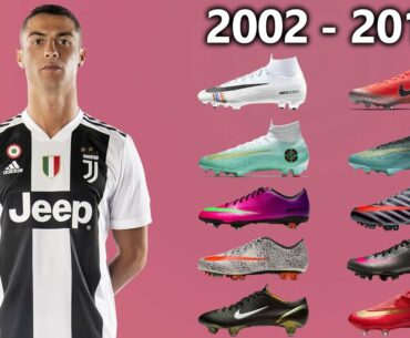 CRISTIANO RONALDO - New Soccer Cleats & All Football Boots 2002-2019