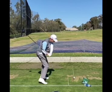 Will Zalatoris slow motion golf swing. #golf #golfswing #bestgolf #subforgolf #alloverthegolf