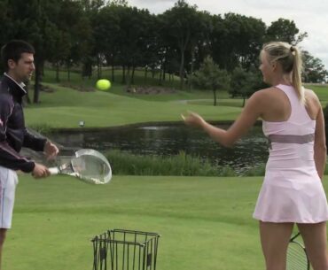 Djokovic vs. Sharapova: The Challenge