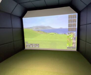 Trackman Custom Upholstered panel setup
