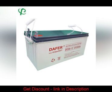 Big Sale RECHARGEABLE VRLA DEEP CYCLE GEL SOLAR BATTERY 12V 200AH