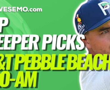 2021 PEBBLE BEACH TOP-5 DFS SLEEPERS | DraftKings & FanDuel Golf Low-Owned Plays