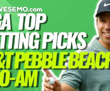 2021 PEBBLE BEACH TOP-5 BEST BETS | Golf Betting Picks