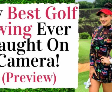 My Best Golf Swing Ever Caught on Camera... #shorts