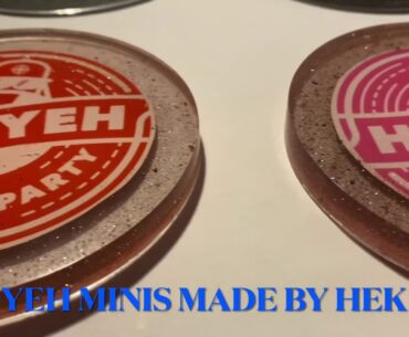 Hek Yeh Disc Golf Minis Made By Hek Yeh!