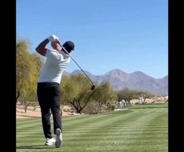 Brooks Koepka slow motion golf swing . #golf #golfswing #bestgolf #subforgolf #alloverthegolf