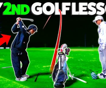 THE BEST GOLF LESSON I'VE EVER HAD w/ GM Golf