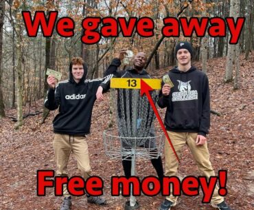 We Challenged Random Disc Golfers to a Skins Match!