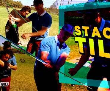 STACK and TILT Golf Swing  | George Gankas Drills