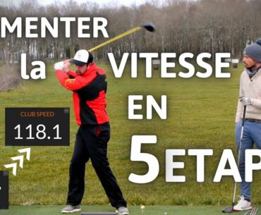 GOLF : Comment augmenter la vitesse de club au driver ? TOP 5 COURS DE GOLF au driver