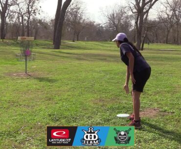 Good Putts with the Disc Golf Sisters, practice round for the 38th Victoria Open.