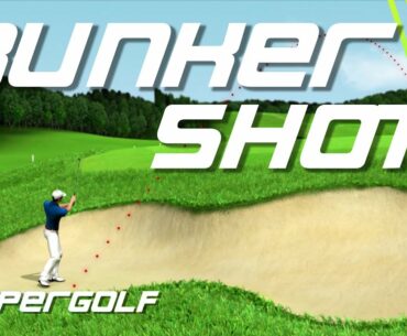Bunker Shot | 3D ANIMATION | SUPERGOLF