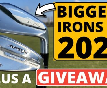 Callaway Apex 21 Pro VS TaylorMade P770 + A GIVEAWAY!
