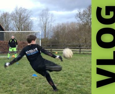 My VLOG-WK6: Something BIG is coming! Weird Grape, Cat Ear Hole, Goalie Training 2nd Saves & Blocks