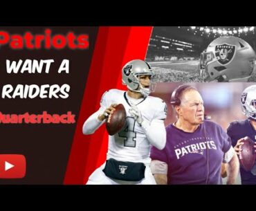 Raiders Trade Marcus Mariota To Patriots? Not Derek Carr..