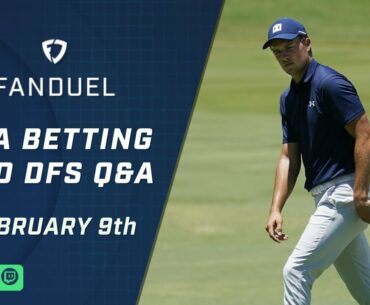 FanDuel Fantasy Q&A Live Stream: PGA Betting and DFS