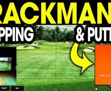 Trackman 4 - Putting & Chipping Review (Virtual Golf 2 Golf Simulator Software)
