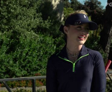 Kathryn Newton: Wednesday Pre Competition Interview 2021 AT&T Pebble Beach Pro Am