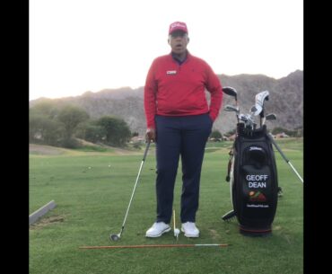 Correct Ball Position for full shots (standard trajectory)