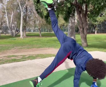 6 year old played Golf for the first time at a Par 3 Course