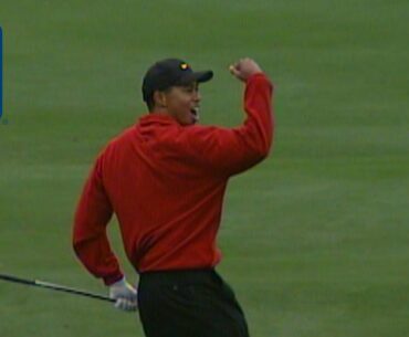 Tiger Woods 5-shot comeback at 2000 AT&T Pebble Beach Pro-Am