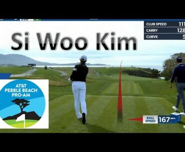Si Woo Kim Golf Swing At&t Pebble Beach Pro-Am