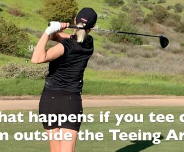 What Happens If You Hit From Outside The Teeing Area?