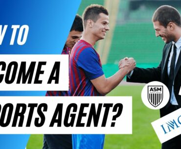 How to become a sports agent
