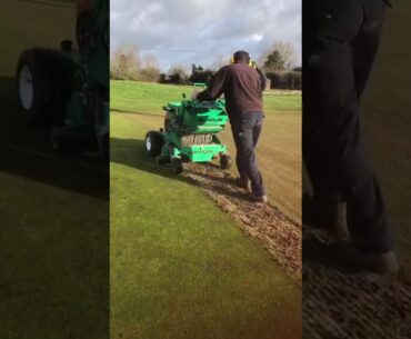 Greens Maintenance Works Video - Kirtlington Golf Club