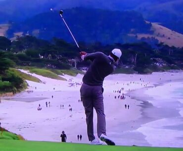 Tiger Woods - Approach on the 8th Pebble Beach 12,000 fps (2019 US Open)