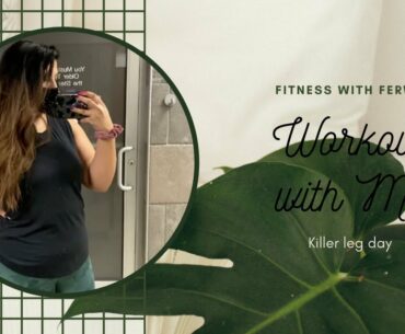 Workout with Me! | Leg Day