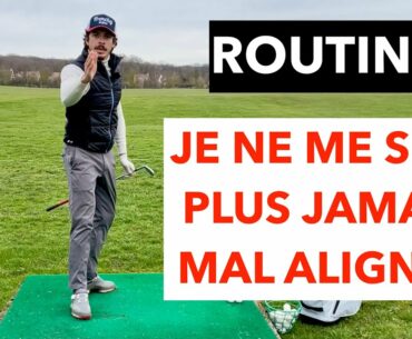 LA ROUTINE PARFAITE que j'utilise depuis 10 ans, elle a fait ses preuves COURS DE GOLF