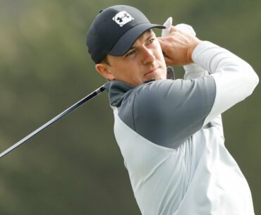 JORDAN SPIETH HOLE-OUT EAGLE AT THE 10TH! (2021 Pebble Beach Pro Am)