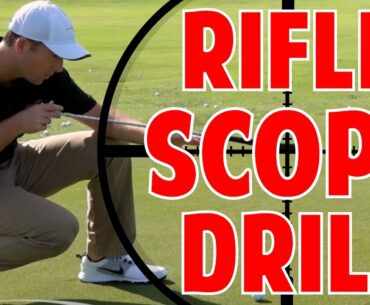 Golf Putting Tip | Best Cheat to See The Line (Rifle Scope Drill)