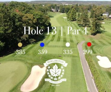 Burlington Golf & Country Club | Hole 13