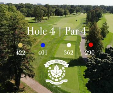 Burlington Golf & Country Club | Hole 4