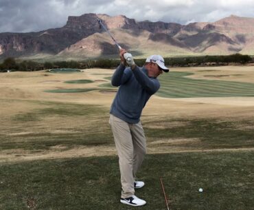 A Powerful Rotational Swing That Is Safe For Your Back | Milo Lines Golf