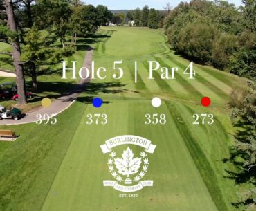 Burlington Golf & Country Club | Hole 5