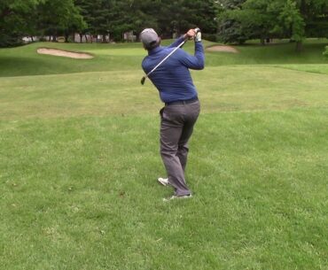SOMETIMES YOU HAVE GOT TO GET LUCKY IN GOLF - On the Course