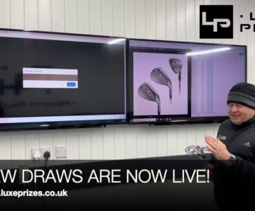 PowaKaddy Lithium Trolley | Vokey Wedges | Adidas Shoe Draws - Luxe Prizes