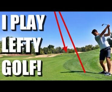I PLAY GOLF LEFT HANDED | Beginners Guide to Golf Course Management | How To Lower Your Handicap