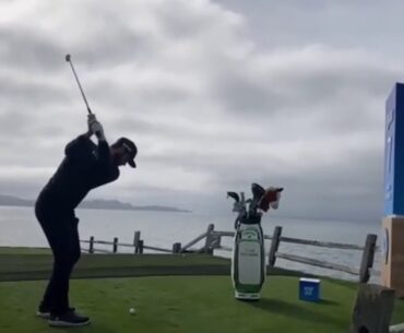 Tyler McCumber slow motion golf swing