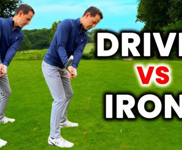 Perfect Golf Swing Takeaway Drill - DRIVER Vs IRONS - Whats the difference?