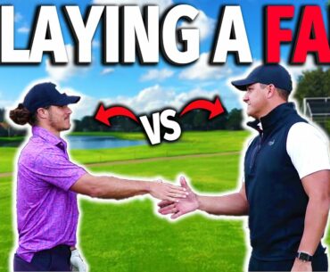 I Challenged A Fan To A 9 Hole Match | Micah Morris