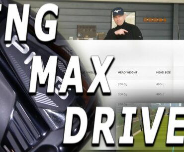 Ping G425 Max Driver Review: Apparently has 10'000 MOI units......